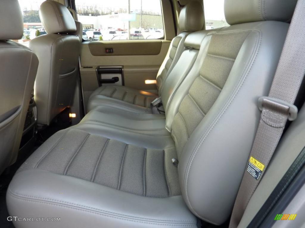 2003 H2 SUV - Pewter Metallic / Wheat photo #8