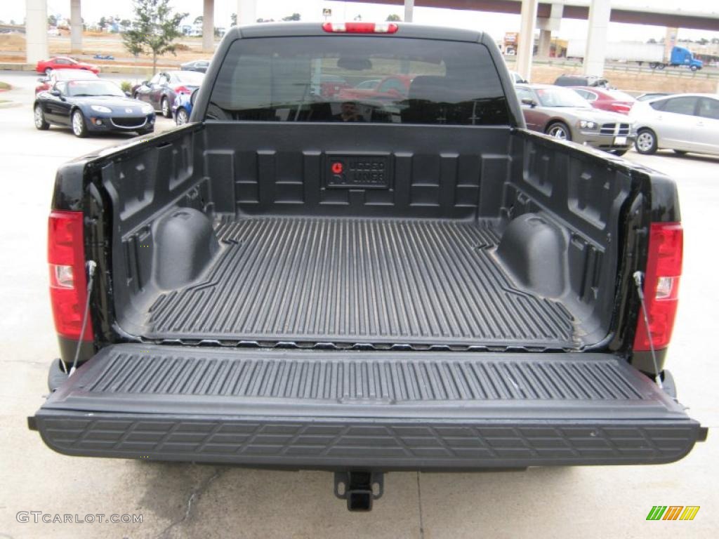 2008 Silverado 1500 LT Extended Cab 4x4 - Black / Ebony photo #23