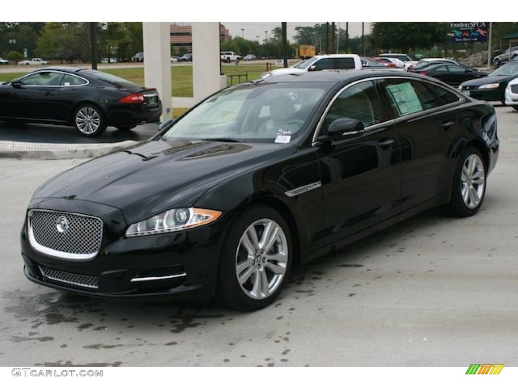 Ultimate Black Metallic 2011 Jaguar XJ XJL Exterior Photo #39981056