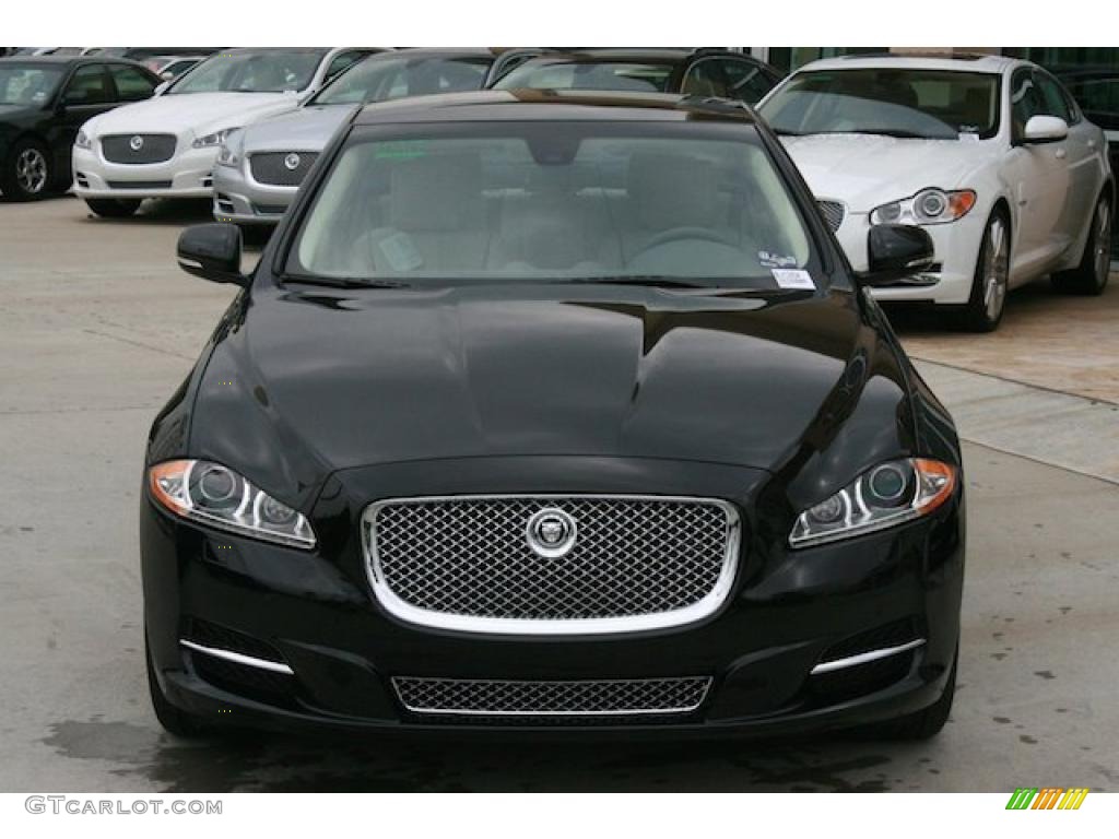 Ultimate Black Metallic 2011 Jaguar XJ XJL Exterior Photo #39981124