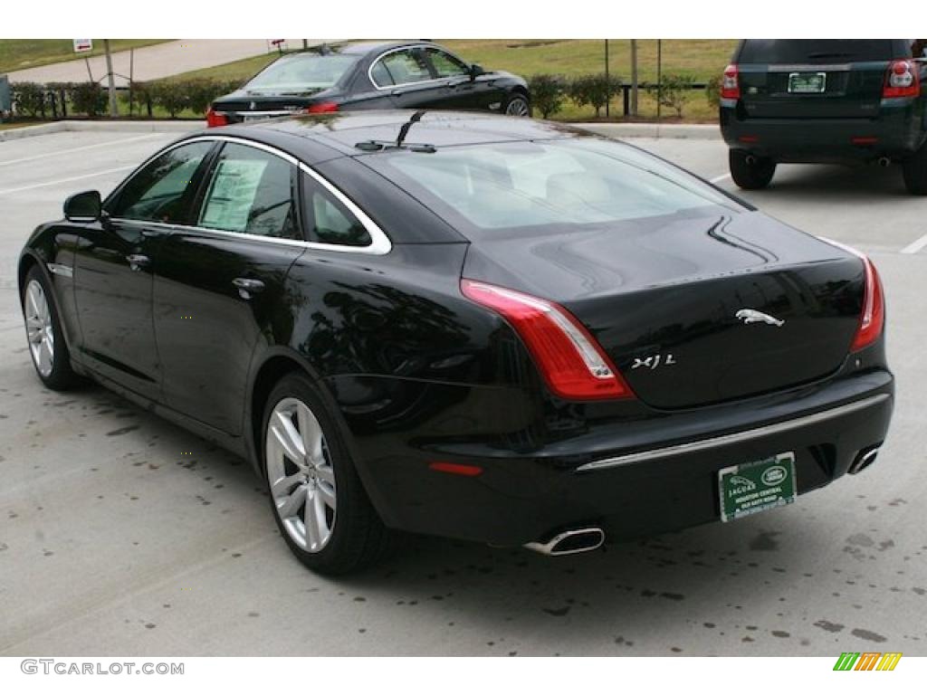 Ultimate Black Metallic 2011 Jaguar XJ XJL Exterior Photo #39981152