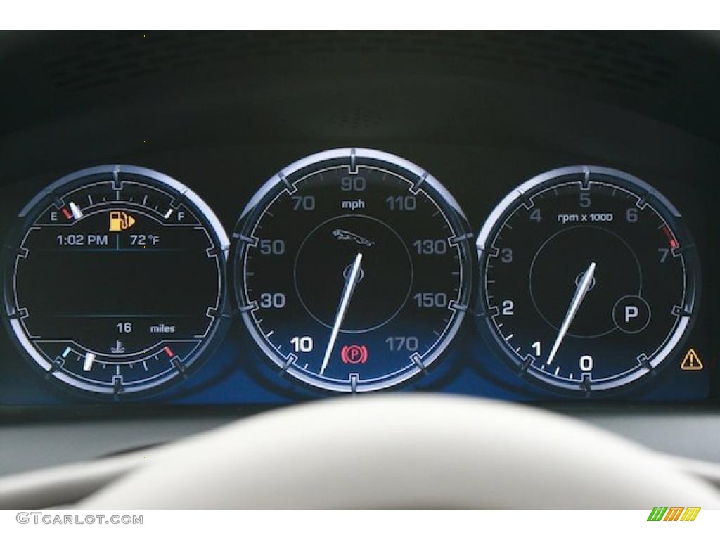 2011 Jaguar XJ XJL Gauges Photo #39981196