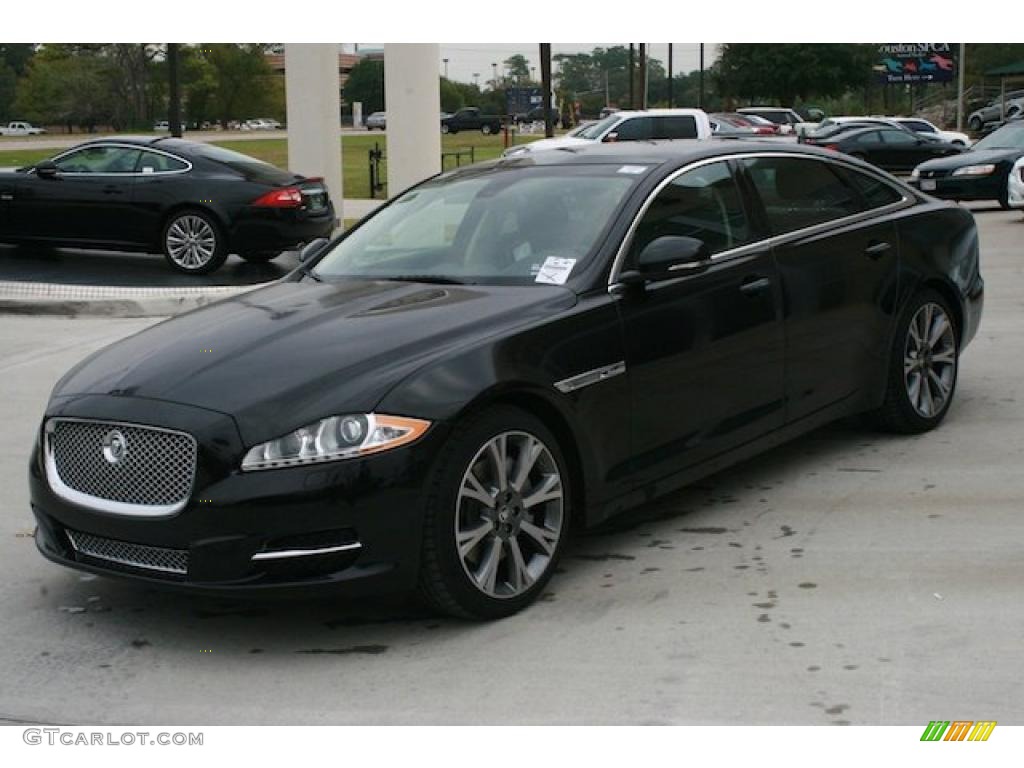 Ultimate Black Metallic 2011 Jaguar XJ XJL Exterior Photo #39981364