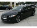 Ultimate Black Metallic 2011 Jaguar XJ XJL Exterior