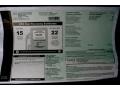 2011 Jaguar XJ XJL Window Sticker