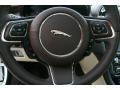 Ivory/Truffle 2011 Jaguar XJ XJL Steering Wheel