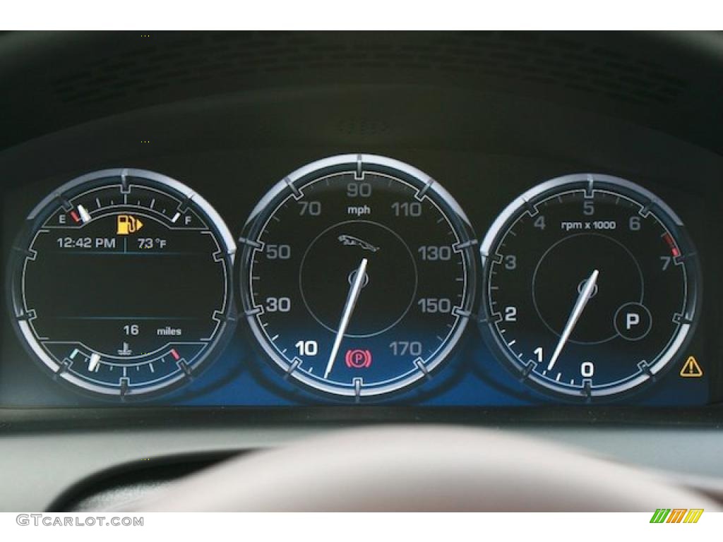 2011 Jaguar XJ XJL Gauges Photo #39981812