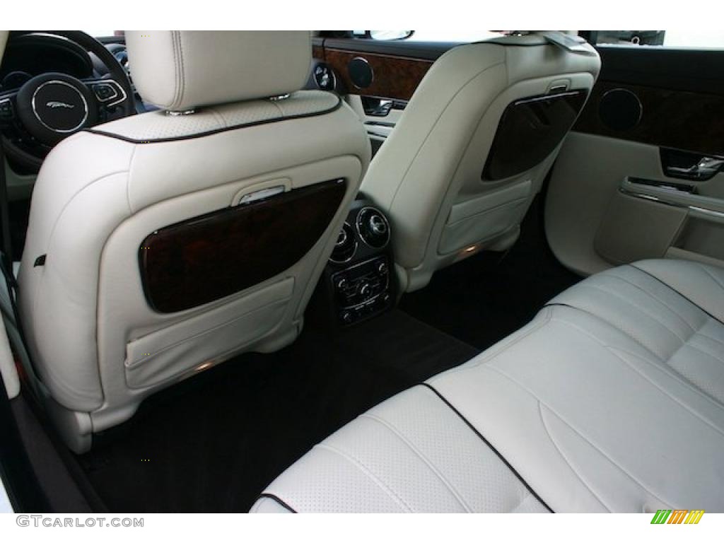 Ivory/Truffle Interior 2011 Jaguar XJ XJL Photo #39981860