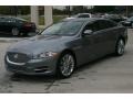 Lunar Grey Metallic 2011 Jaguar XJ XJL Exterior