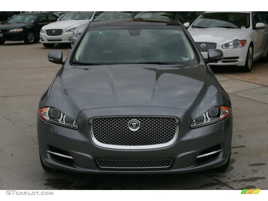 Lunar Grey Metallic 2011 Jaguar XJ XJL Exterior Photo #39982056