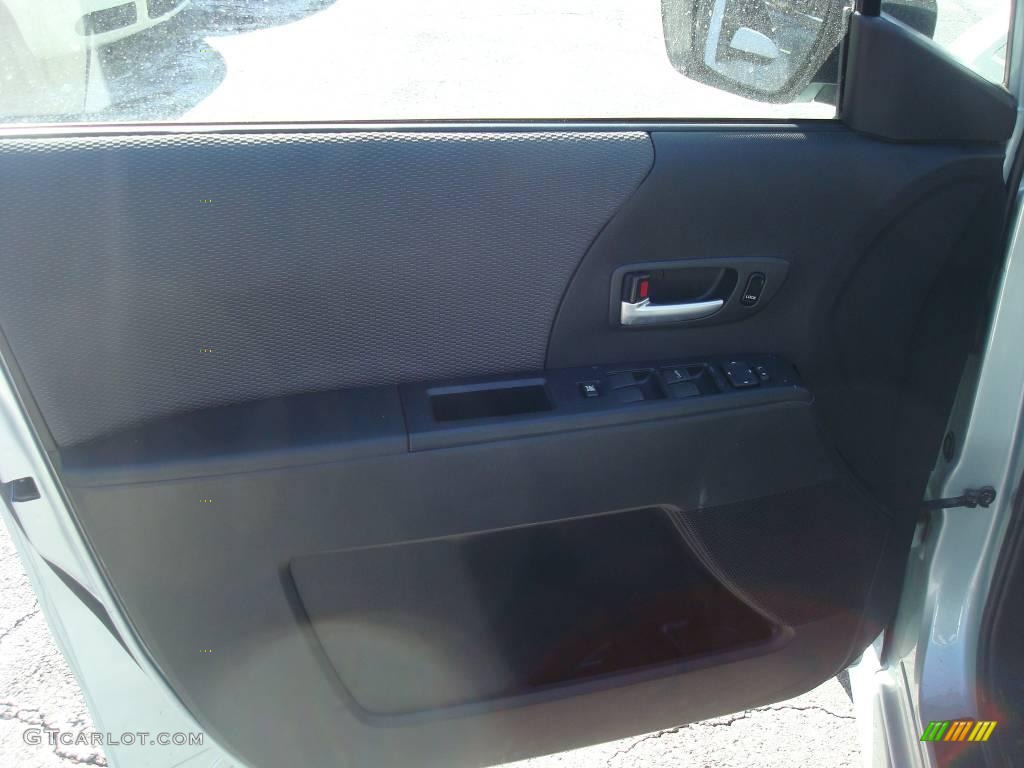 2006 MAZDA5 Sport - Stellar Silver Mica / Black photo #14