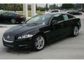 Ultimate Black Metallic 2011 Jaguar XJ XJ Exterior