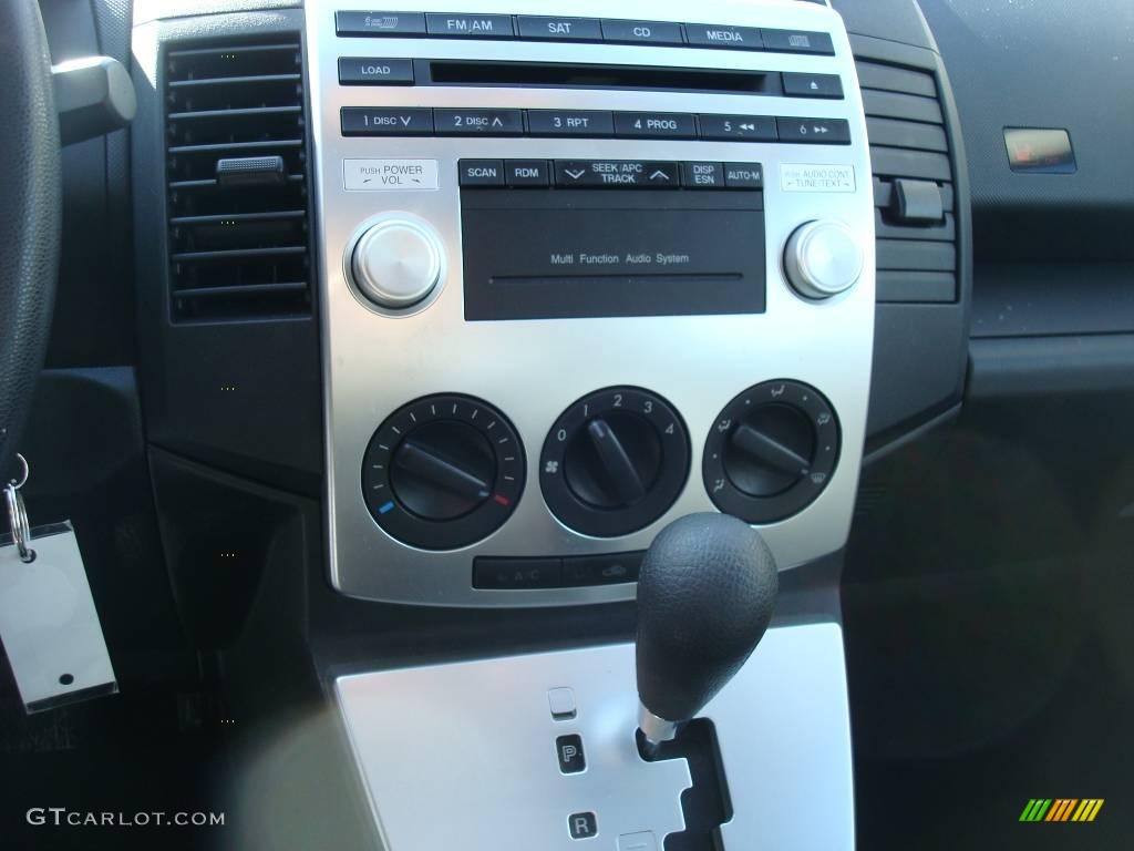 2006 MAZDA5 Sport - Stellar Silver Mica / Black photo #18