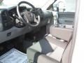 Dark Titanium 2011 GMC Sierra 3500HD Work Truck Crew Cab 4x4 Chassis Interior Color