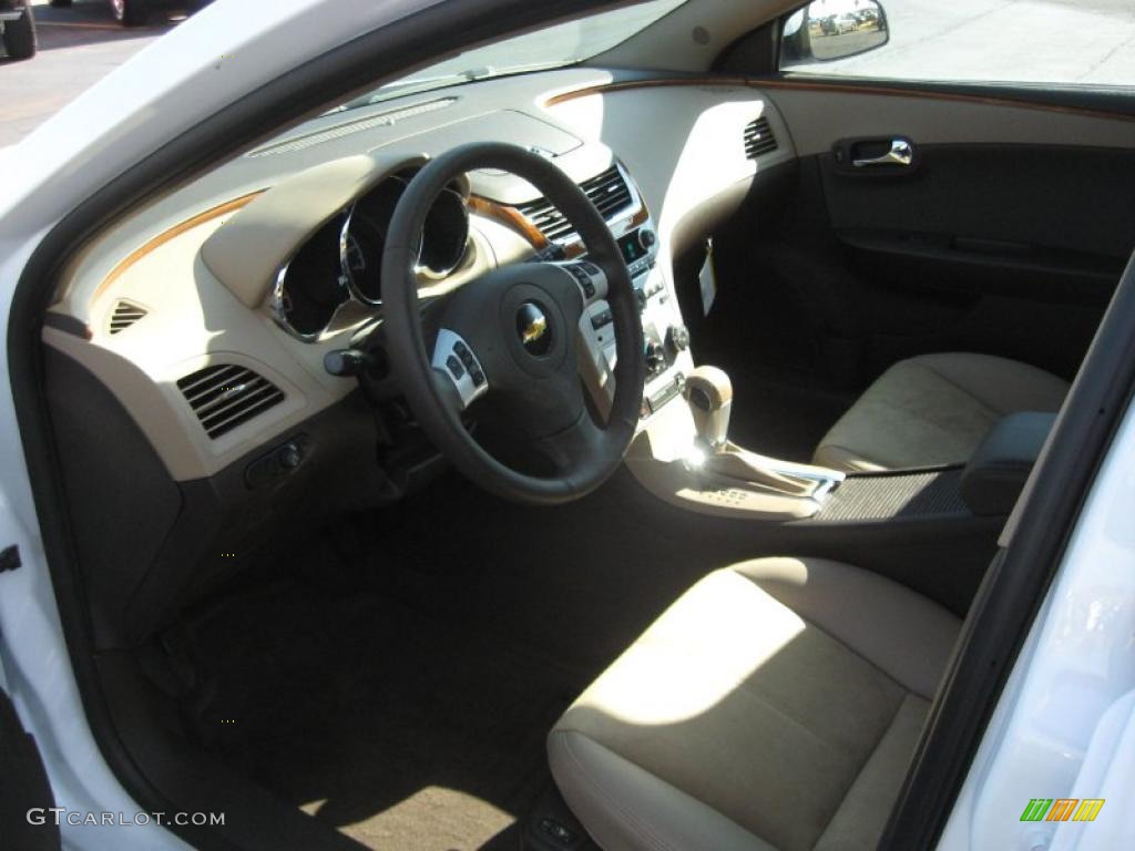 Cocoa/Cashmere Interior 2011 Chevrolet Malibu LT Photo #39984216