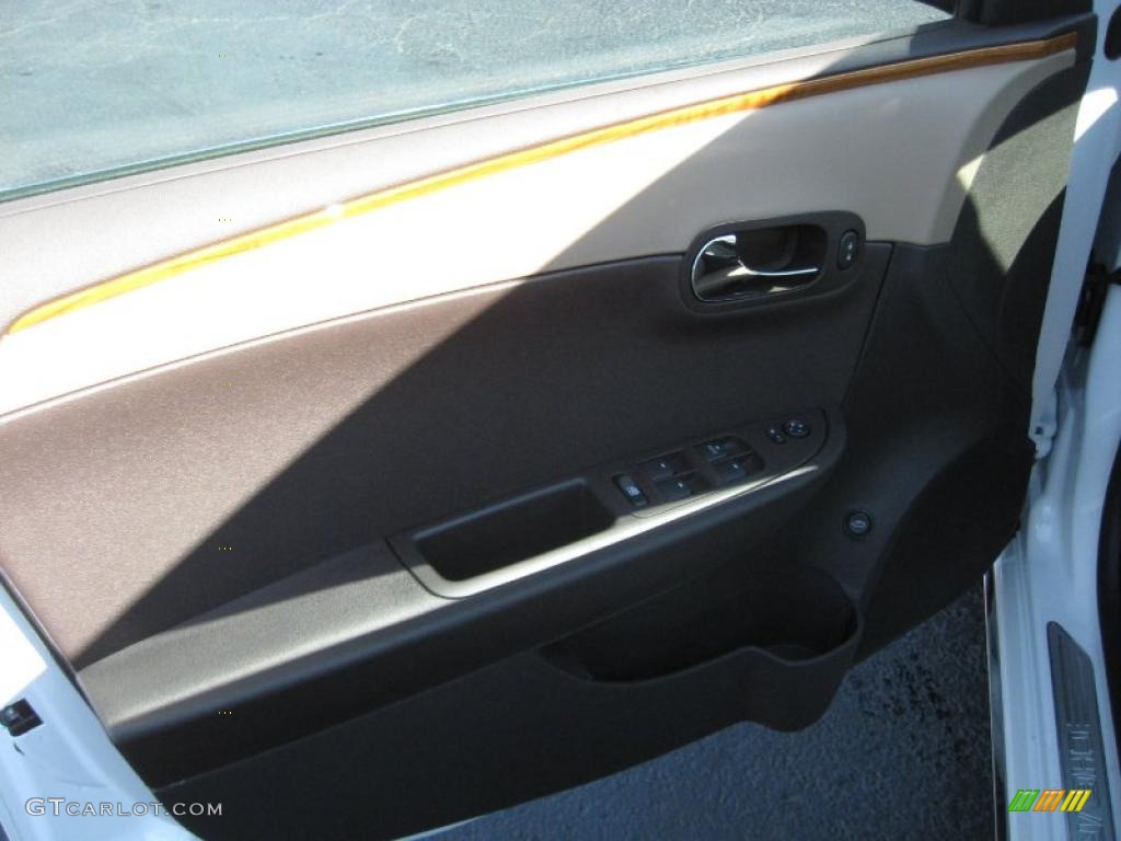 2011 Malibu LT - Summit White / Cocoa/Cashmere photo #10
