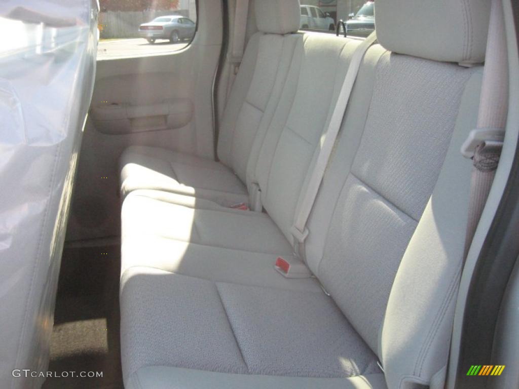 2011 Silverado 1500 LT Extended Cab 4x4 - Sheer Silver Metallic / Light Titanium/Ebony photo #9
