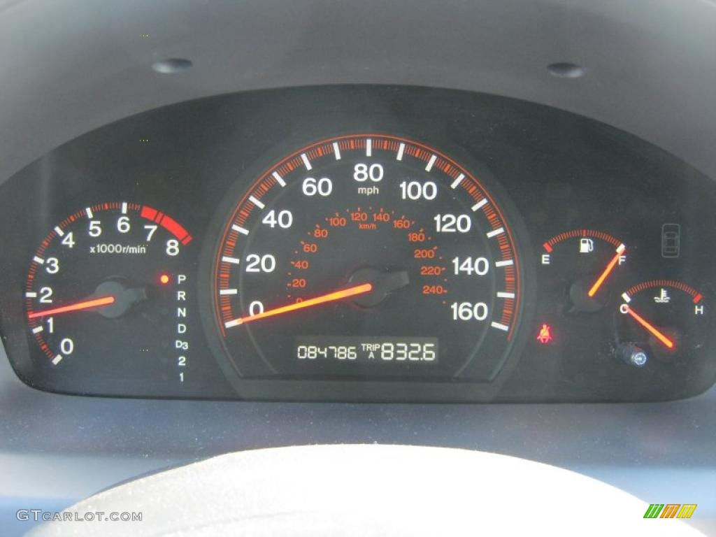 2003 Honda Accord LX Coupe Gauges Photo #39986872