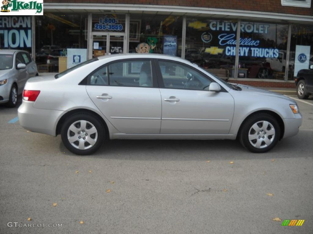 Bright Silver 2006 Hyundai Sonata GL Exterior Photo #39987592