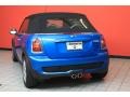 2010 Laser Blue Metallic Mini Cooper S Convertible  photo #15