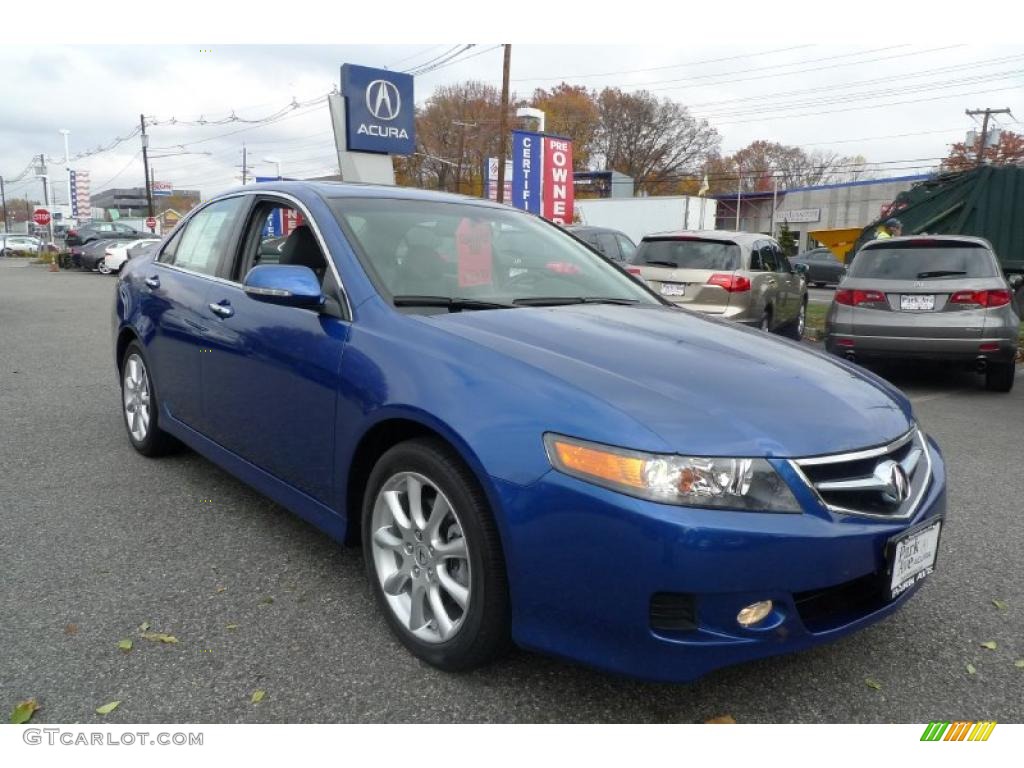 Arctic Blue Pearl Acura TSX