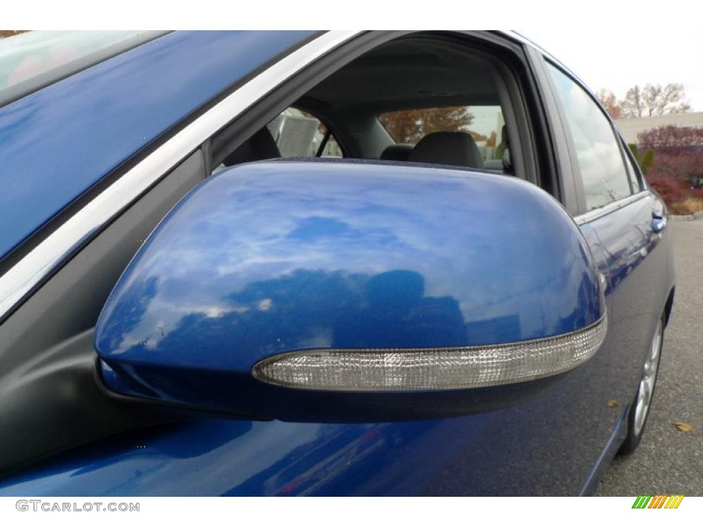 2008 TSX Sedan - Arctic Blue Pearl / Quartz Gray photo #9