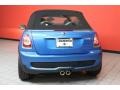 2010 Laser Blue Metallic Mini Cooper S Convertible  photo #15