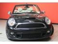 2011 Midnight Black Metallic Mini Cooper S Convertible  photo #12