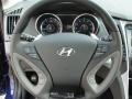 Gray 2011 Hyundai Sonata SE 2.0T Steering Wheel