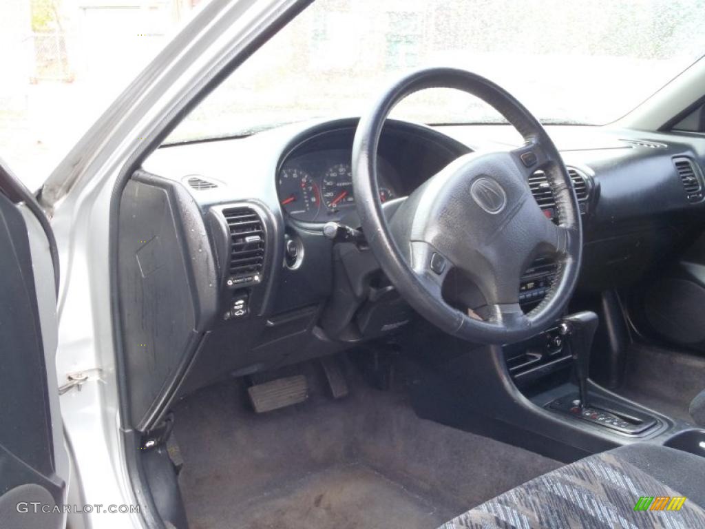 2000 Acura Integra LS Coupe Ebony Dashboard Photo #39990540