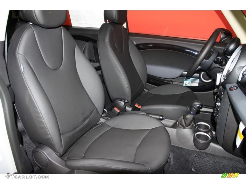 Carbon Black Interior 2011 Mini Cooper Clubman Photo #39990884