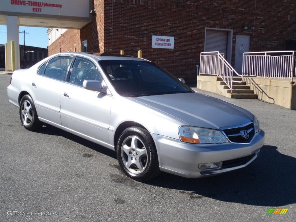 Satin Silver Metallic 2002 Acura TL 3.2 Exterior Photo #39991348