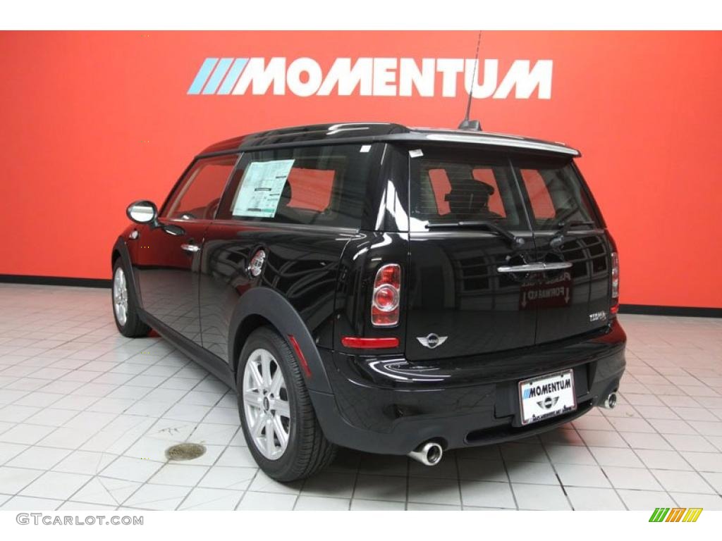 2011 Cooper S Clubman - Absolute Black / Carbon Black photo #3