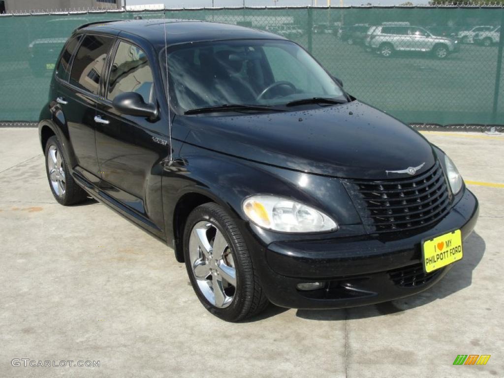 2004 PT Cruiser GT - Black / Dark Slate Gray photo #1