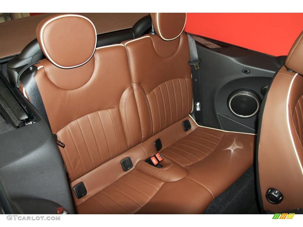 Hot Chocolate Lounge Leather Interior 2011 Mini Cooper Convertible Photo #39992136