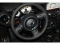 2011 Mini Cooper Hot Chocolate Lounge Leather Interior Steering Wheel Photo