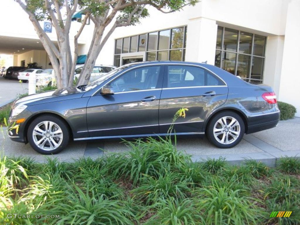 Steel Grey Metallic 2010 Mercedes-Benz E 550 Sedan Exterior Photo #39992340