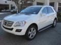 Arctic White 2010 Mercedes-Benz ML 350 BlueTEC 4Matic Exterior