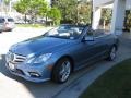 Quartz Blue Metallic - E 550 Cabriolet Photo No. 2