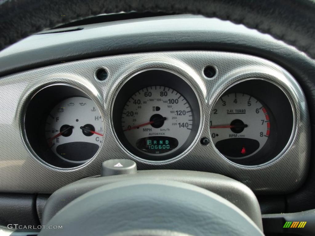 2004 Chrysler PT Cruiser GT Gauges Photo #39992596