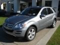 2011 Palladium Silver Metallic Mercedes-Benz ML 350 BlueTEC 4Matic  photo #1