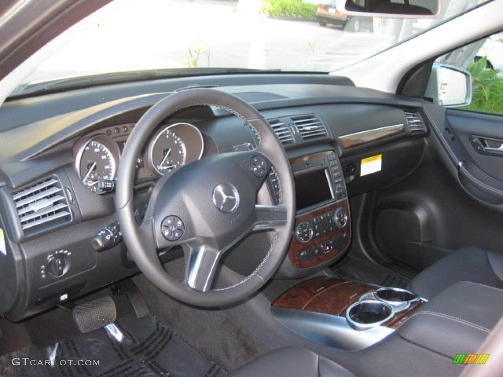 Black Interior 2011 Mercedes-Benz R 350 4Matic Photo #39993060