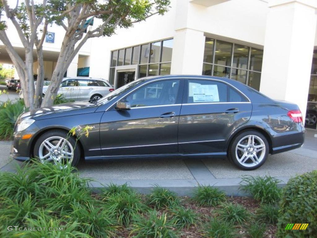 Steel Grey Metallic 2011 Mercedes-Benz E 550 Sedan Exterior Photo #39993416