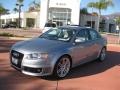 Avus Silver Pearl Effect - RS4 4.2 quattro Sedan Photo No. 1