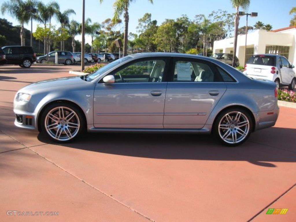 2007 RS4 4.2 quattro Sedan - Avus Silver Pearl Effect / Silver photo #3