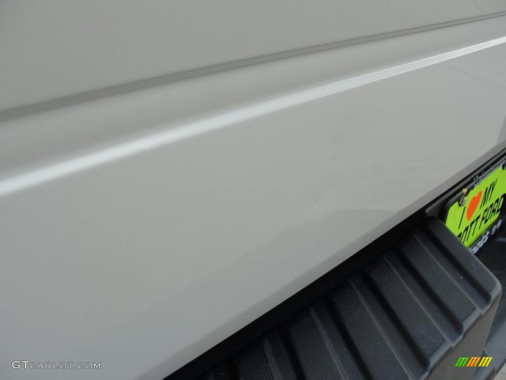 2009 F150 Lariat SuperCrew - White Sand Tri Coat Metallic / Camel/Tan photo #21