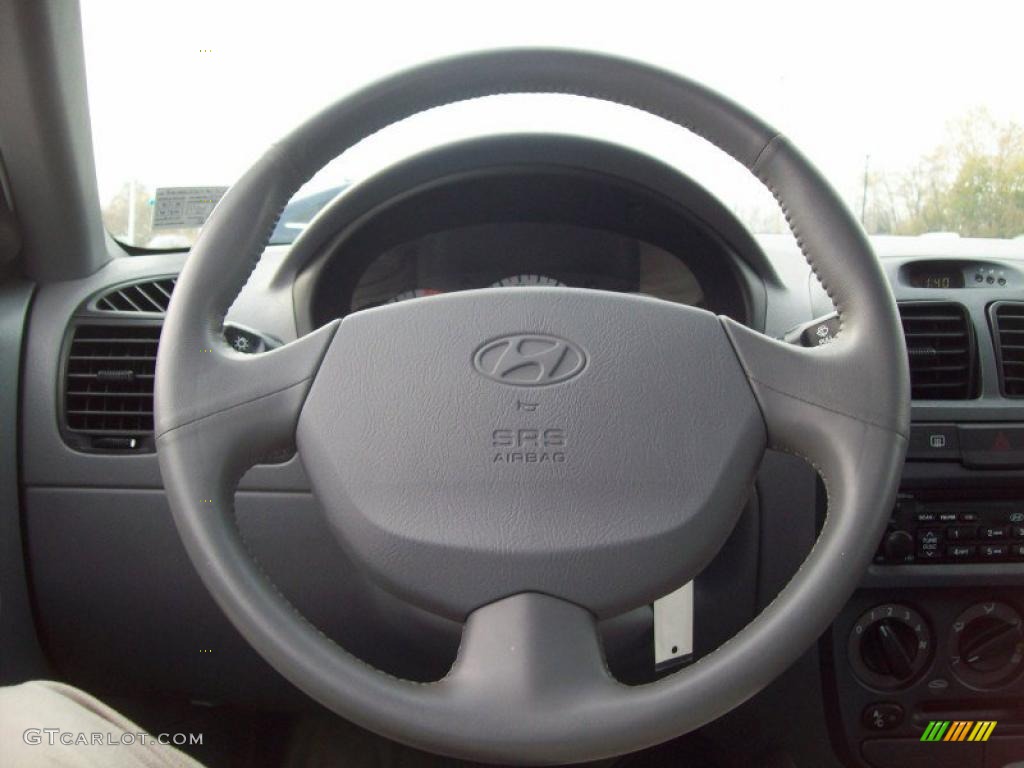 2004 Hyundai Accent GT Coupe Steering Wheel Photos
