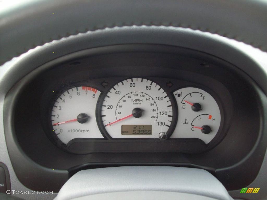 2004 Hyundai Accent GT Coupe Gauges Photos
