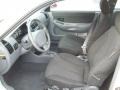 Gray 2004 Hyundai Accent GT Coupe Interior Color