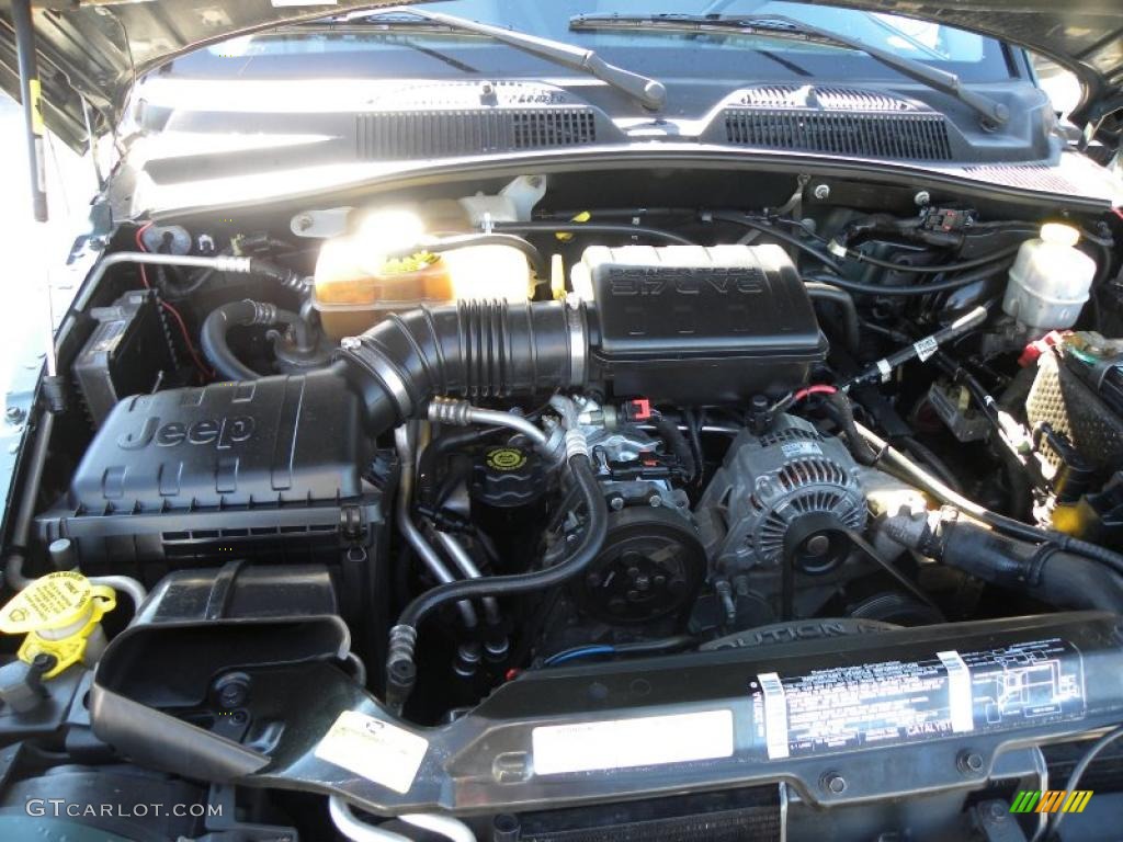 2002 Jeep Liberty Sport 3.7 Liter SOHC 12-Valve Powertech V6 Engine Photo #39995576